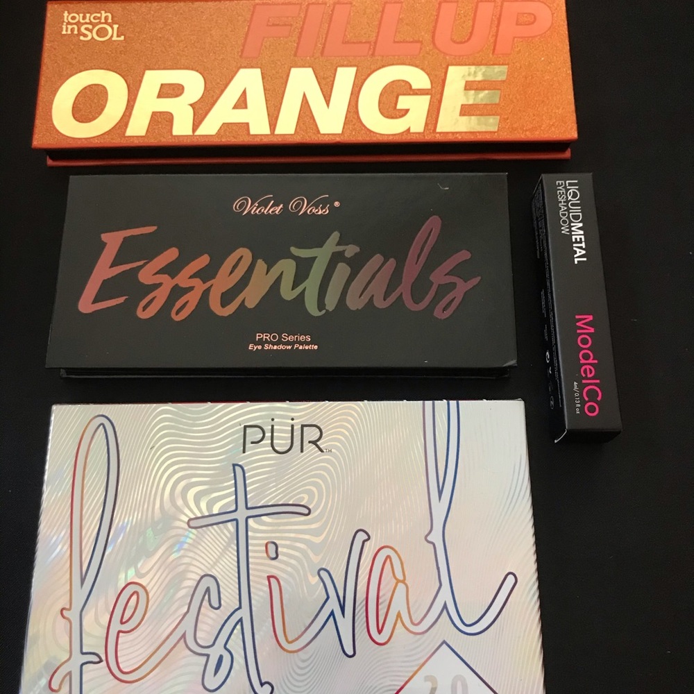Eyeshadow palettes & Liquid Eyeshadow (bundle 4)